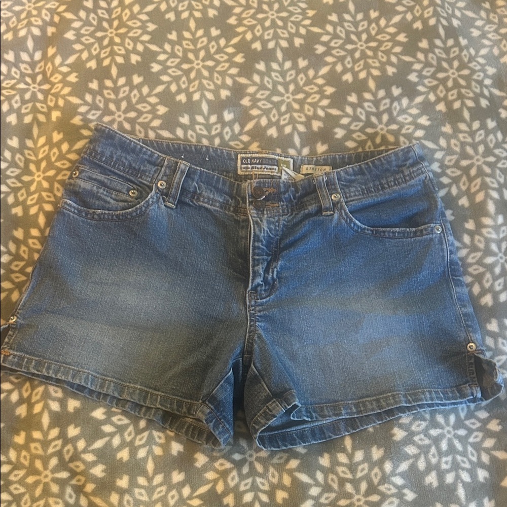 Old Navy Women's Low Waist Blue Jean Shorts